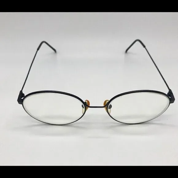 Daniel Hunter by REM Round Charcoal Wire Frame Eyeglasses - Picture 1 of 6